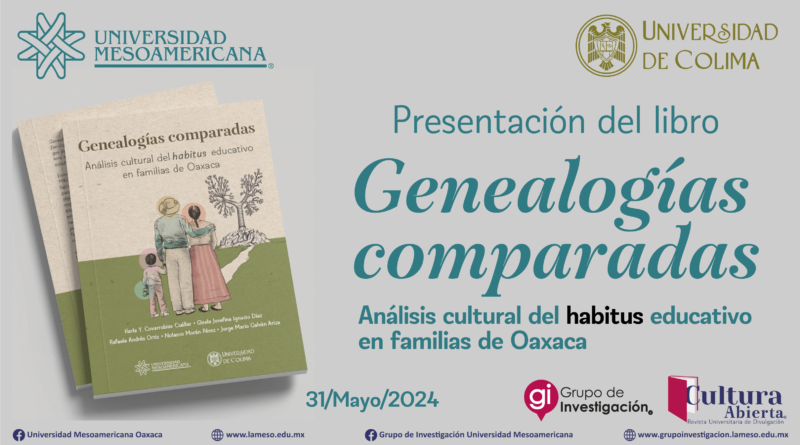 Portada del Evento Presentación del libro Genealogías Comparadas