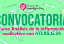 Miniatura convocatoria curso de análisis de la información cualitativa con ATLAS.ti24