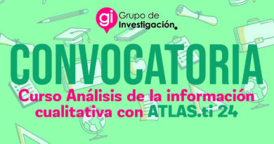 Miniatura convocatoria curso de análisis de la información cualitativa con ATLAS.ti24